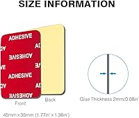 Vista 2 de 8 almohadillas adhesivas adhesivas, para GoPro soporte de base plana curvada para casco, kits de repuesto de cintas adhesivas de doble cara