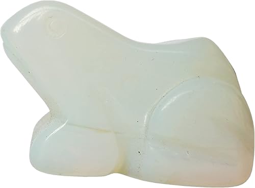 Miniatura 21 de 1 pieza de cristales de rana de aventurina verde natural y figuras de piedra curativa, 1.5 pulgadas talladas a mano con bolsillo para decoración