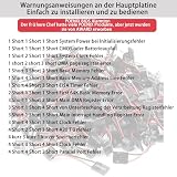 GERUI 20 sztuk płyt głównych do komputera, wewnętrzny głośnik piezoelektryczny, BIOS, alarm brzęczyk, do obudowy komputera, "zrób to sam", brzęczyk, głośnik