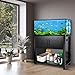 BEURUKU 40 Gallon Tank Stand with Cabinet and Power Outlets, Heavy Duty Metal Aquarium Stand for 40-50 Gallon Breeder Tank, Turtle Tank, Double Terrarium Stand, 660LBS Capacity, Black