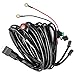 RUN-D Universal LED Light Wiring Harness Kit, Dual Output with DT Male Connector, Cable Kit for 2 Lights