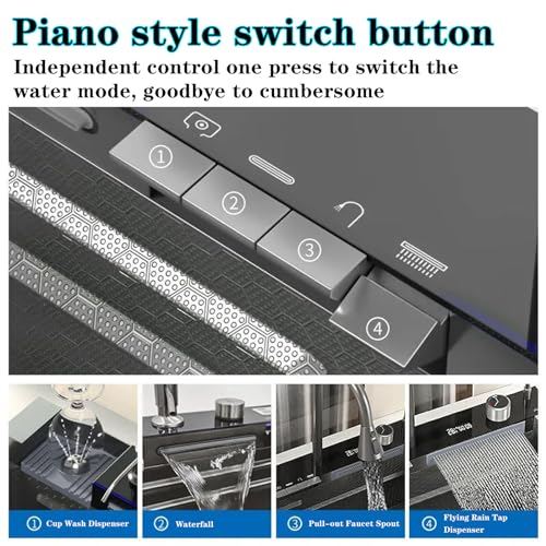 Kitchen-Sink-Whale-Digital-Waterfall-Sink-with-cup-washer-soap-dispenser-Flying-Rain-Waterfall-Dispenser-Counter-Controls-etc-Workstation-Kitchen-Sink-Gun-grey-268-181-87-inches Kitchen Sink Whale Digital Waterfall Sink with cup washer soap dispenser Flying Rain Waterfall Dispenser Counter Controls etc Workstation Kitchen Sink Gun grey 268 181 87 inches