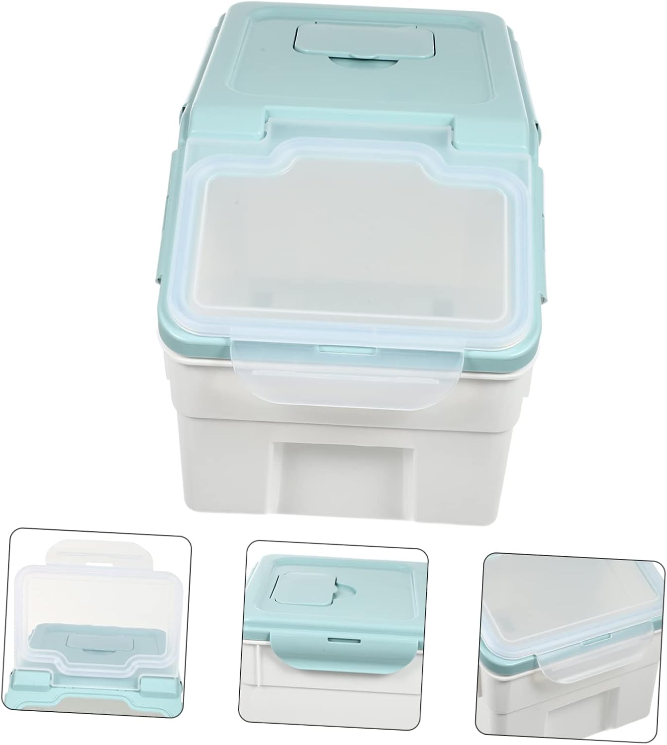 BESPORTBLE 1pc Pet Food Barrel Airtight Storage Bin for Dog and Cat Food Durable Seal Design Freshness Keeper Multifunctional Container for Pet Snacks Nordic