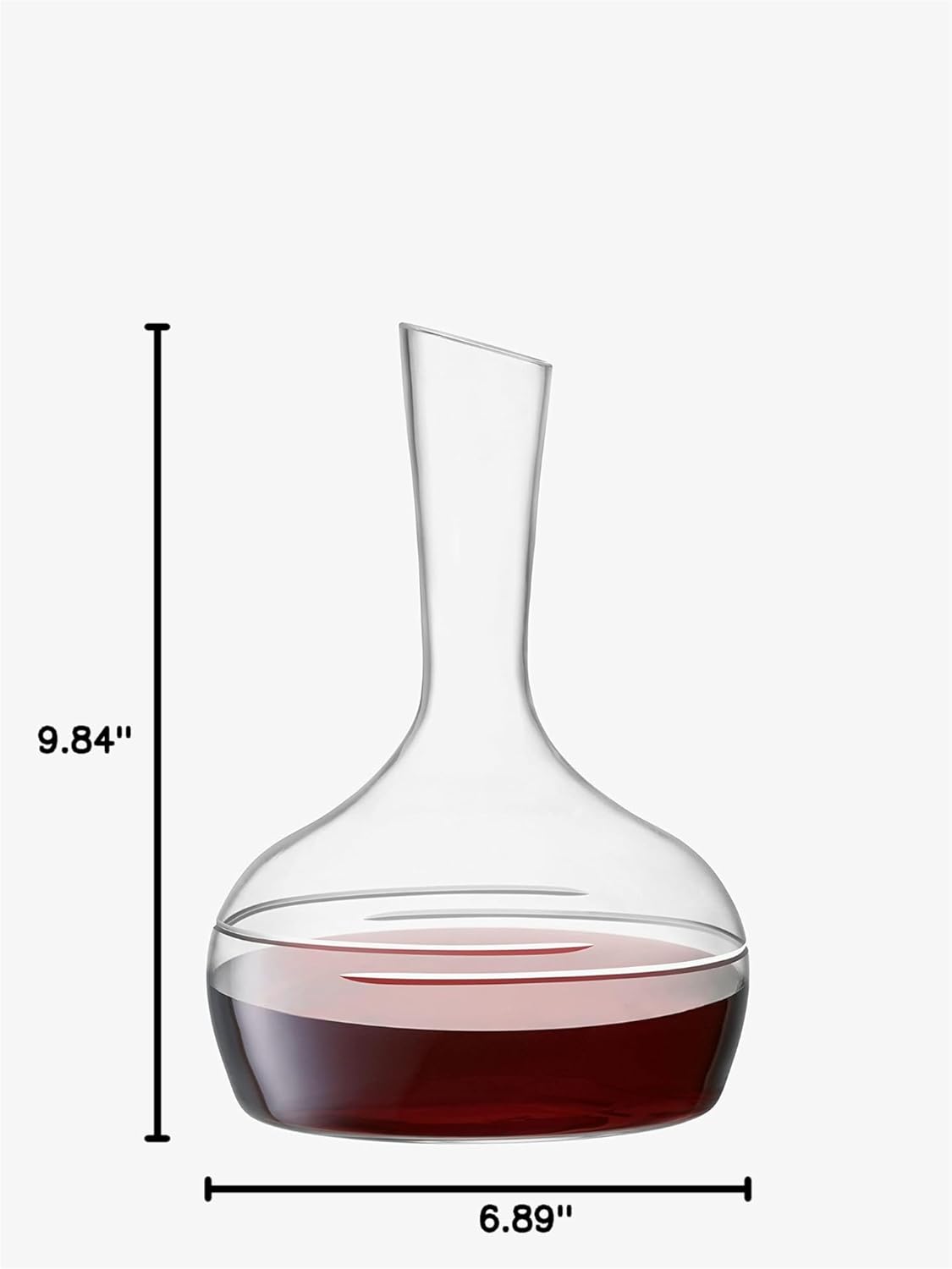 LSA International Verso Wine Carafe 1.85L Clear/Cut