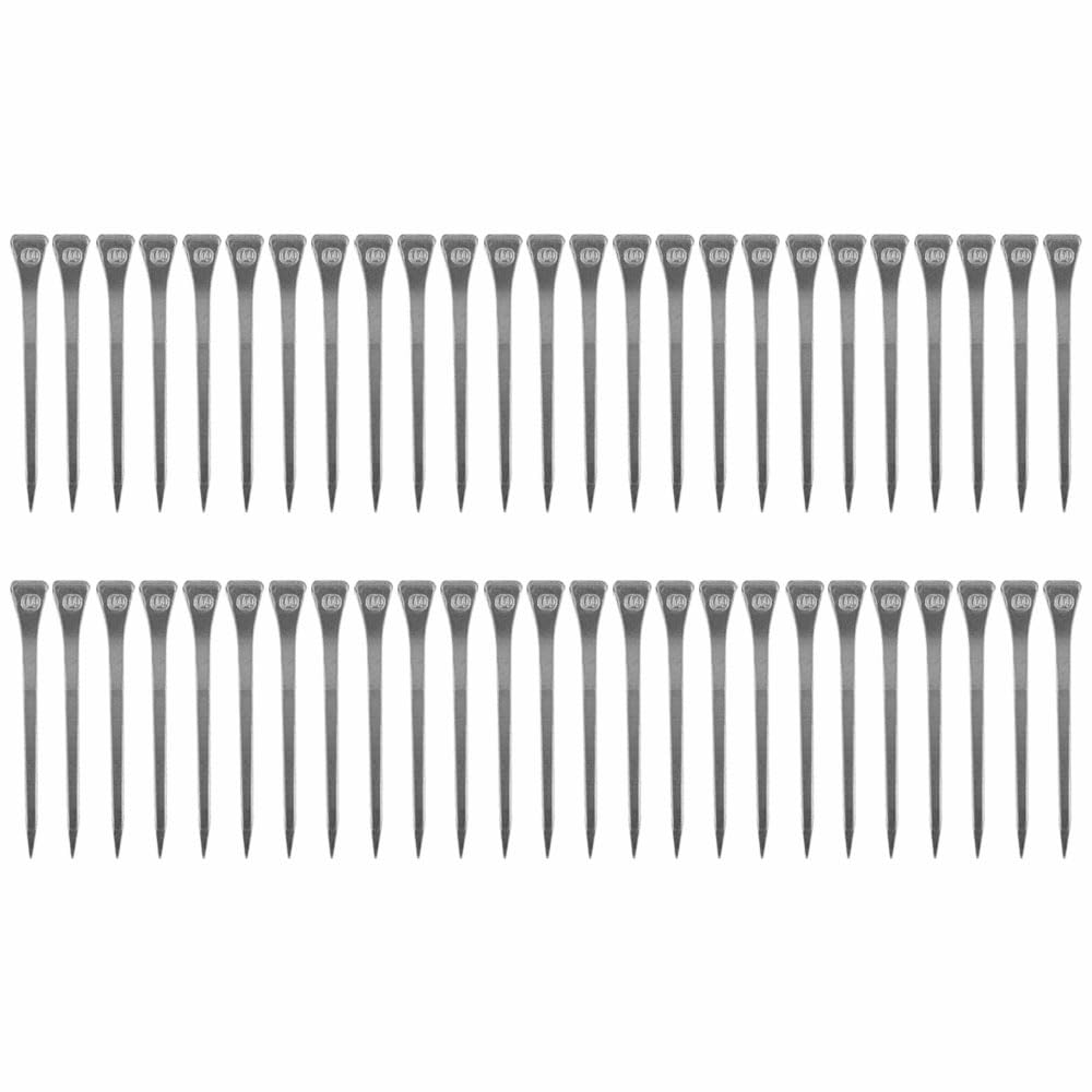 50 Pcs Horse Hoof Nails, E2-E8 Horseshoe Nails Equestrian Sport Equipment Horse Training Supplies Accessory
