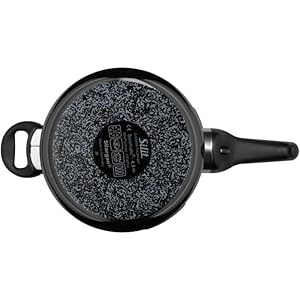   Silit-Sicomatic-T-Plus-Pressure-Cooker-45L-Without-Insert-O-22-cm-Black-Made-in-Germany-Inside-Scale-Silargan-Functional-Ceramic-Suitable-for-Induction-Hobs