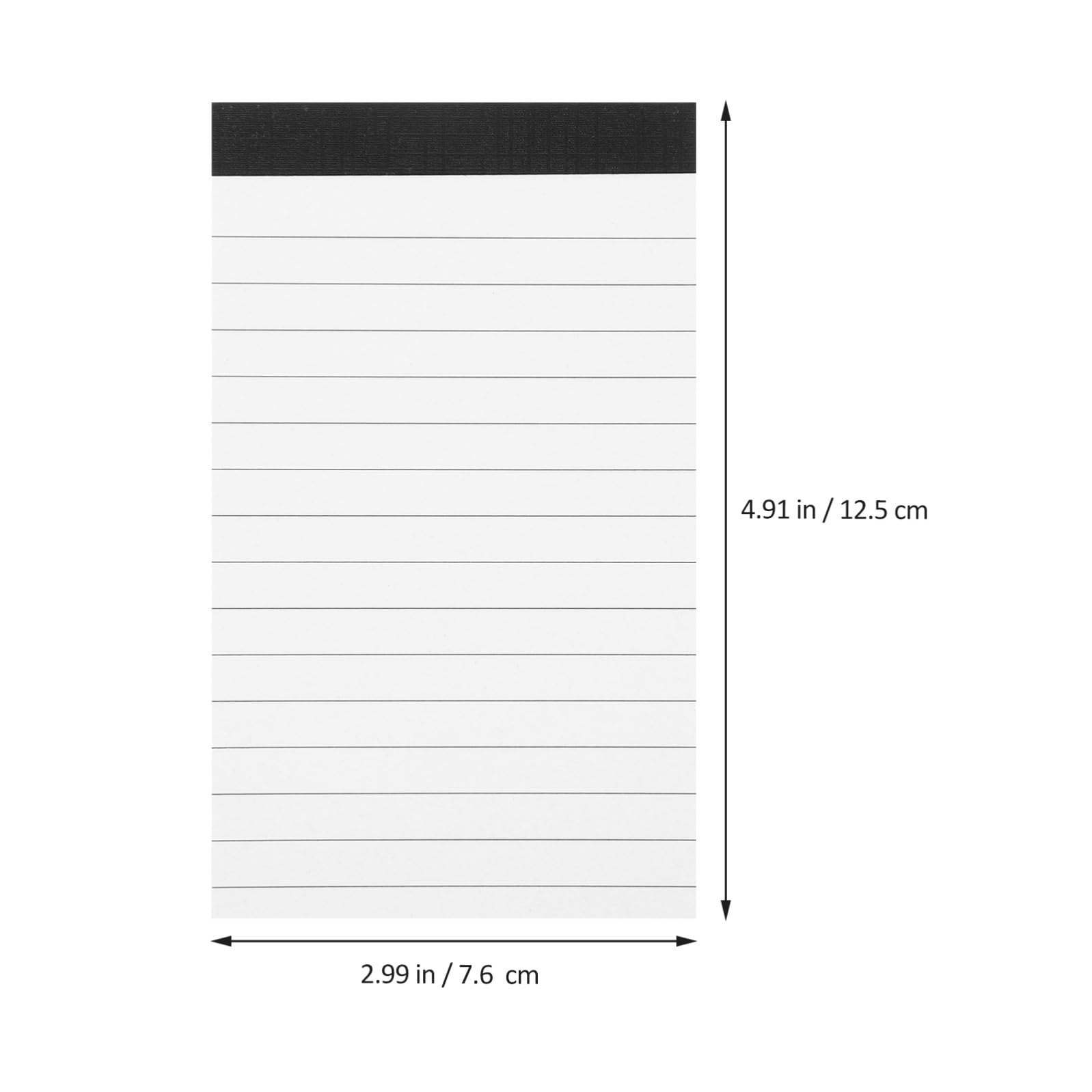 A7 Notizblockpapier Nachfüllpackung 14 Bücher Weiß Papier