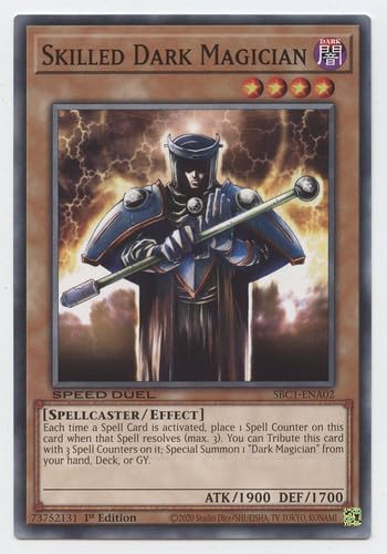 Skilled Dark Magician - SBC1-ENA02 - Común - 1ª edición