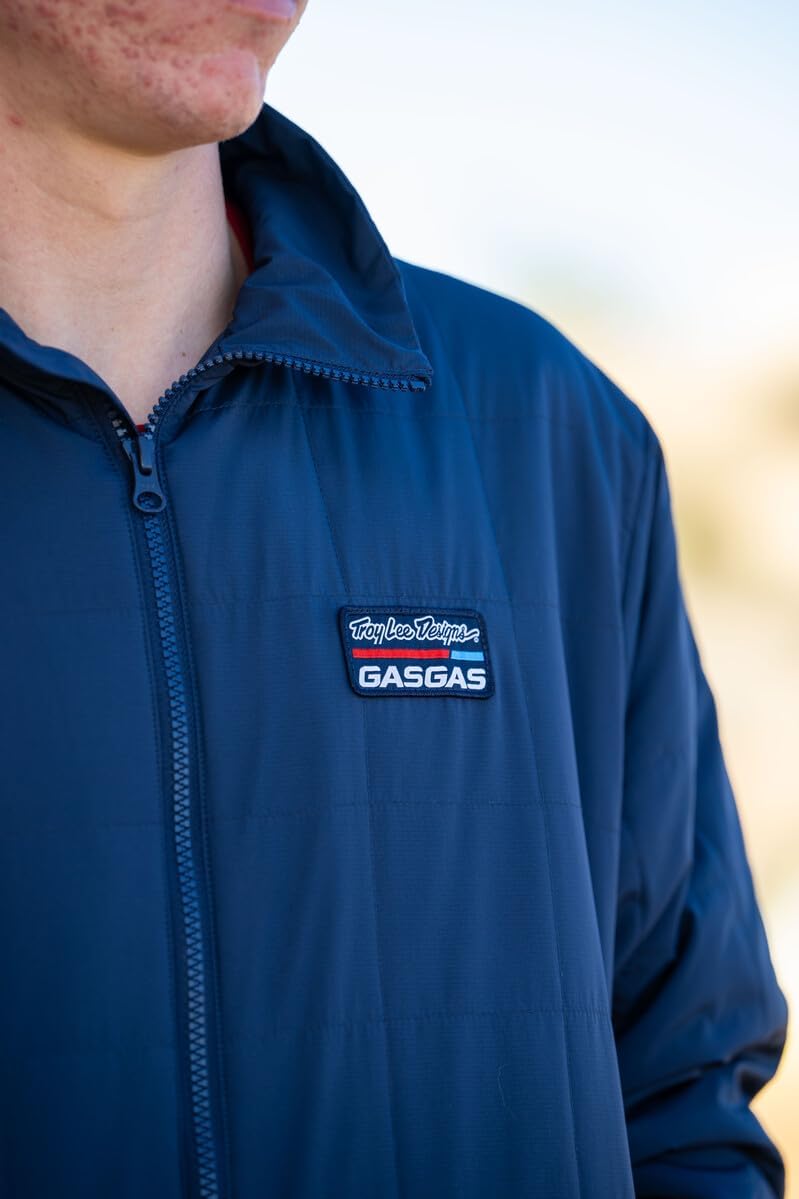 GASGAS Troy Lee Designs Team Puff Jacket, Navy