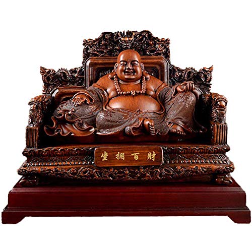 Statues et figurines de Bouddha Riant pour décoration zen asiatique