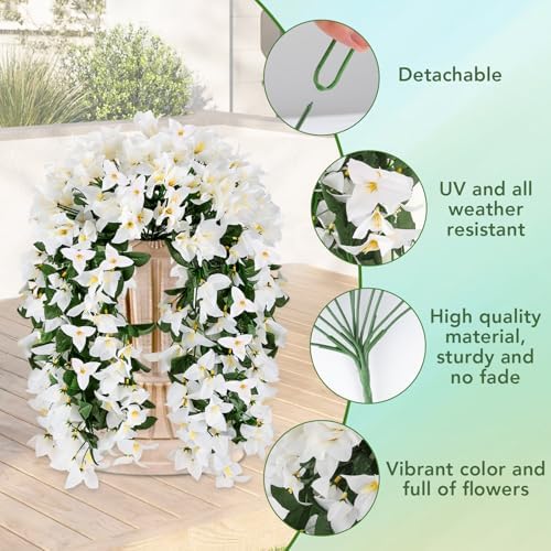 Artificial Bougainvillea Flowers - UV Resistant Outdoor Decor