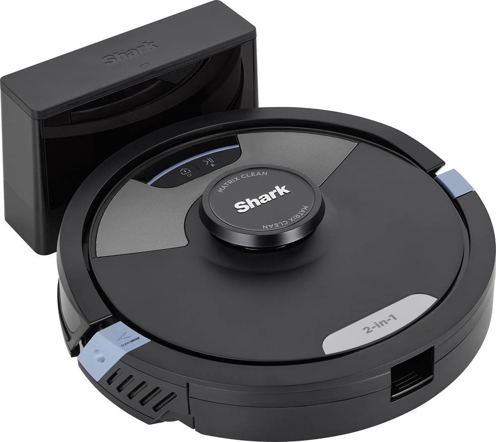 Shark Matrix Plus 2 in 1, Robot Aspirapolvere Lavapavimenti Autosvuotante
