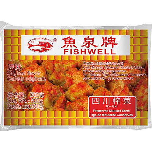 FISH WELL - Eingemachtes Gemüse Ganz, (1 X 500 GR) (Packung mit 3)