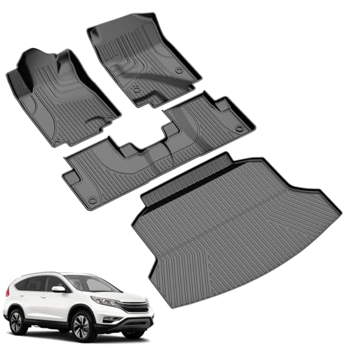 Floor Mats & Cargo Liner Fit for Honda CR-V 2012-2016 LX SE & EX