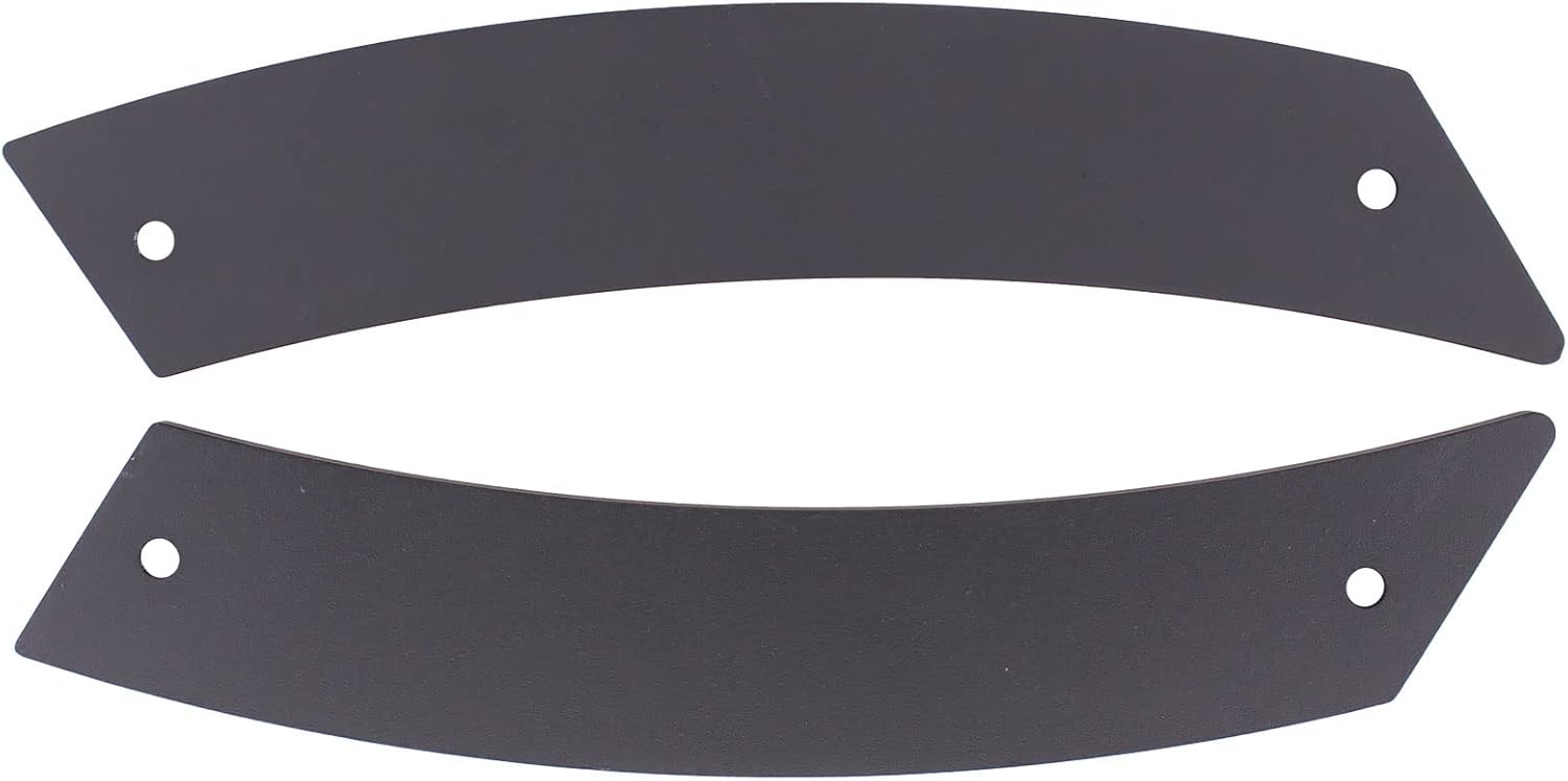 ApplianPar Driver and Passenger Side Interior Door Pull Handle Black Metal for VW Beetle 1998-2011