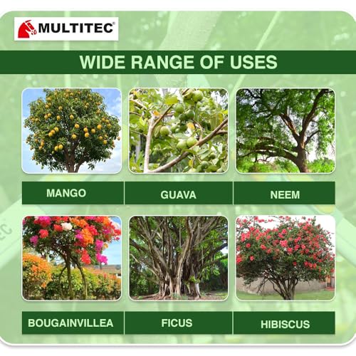 Image of MULTITEC AL-22 Heavy Duty Anvil Lopper | Tree Branch Cutter for Dry, Hard & Dead Wood | Carbon Steel Blade Garden Pruning Tool with Lightweight Aluminium Handles | Manual Tree Pruner