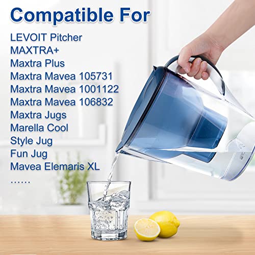 image for Anmumu 3 Pack Water Filter For All Brita Maxtra,Maxtra+,Mavea Jug Refi