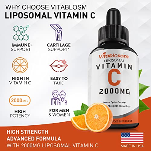Vitablosom VITAMIN C-2PACK Liposomal Vitamin C 2000Mg Liquid thumb #5