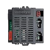 WELLYE RX43 12V Control Box Receiver Match 2.4G Bluetooth Remote Control,12V Mainboard Motherboad Accessories Children Electric Ride On Car Replacement Parts