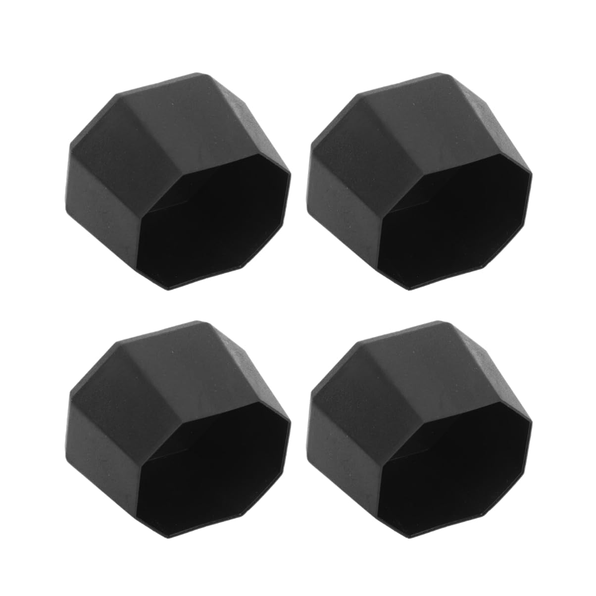 Lot de 4 Embouts de Raquette de Tennis en Silicone, pour Manche de Raquette de Tennis, Accessoire de Tennis pour Raquette de Racquetball