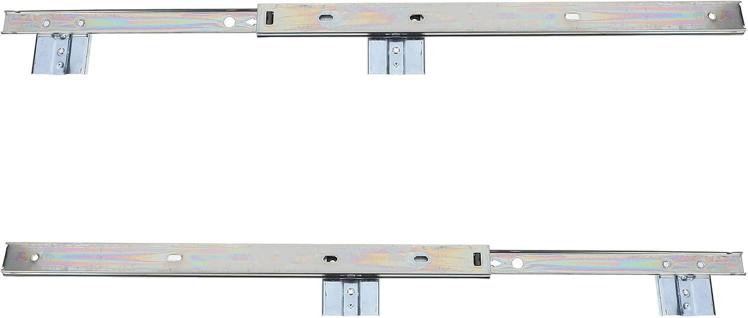 Steel Side Mount Keyboard Slides with Sturdy and Reliable Texture, Simple and Beautiful Design for Office and Workspace Use
