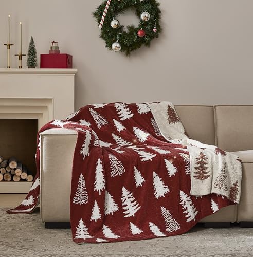 R.SHARE Weihnachtsdecke Kuscheldecke Flauschig Weihnachts Decke mit...