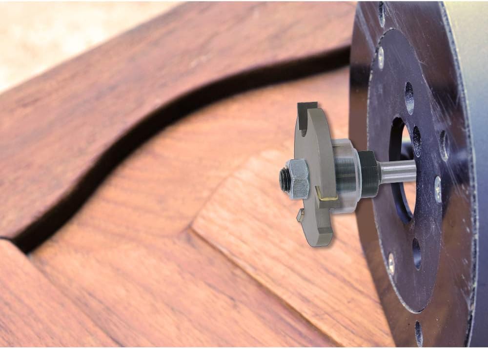 IVY Classic 10959 1/4-Inch Tongue & Groove Slot Carbide Router Bit with Ball Bearing, 1/4-Inch Shank, 1/Pouch