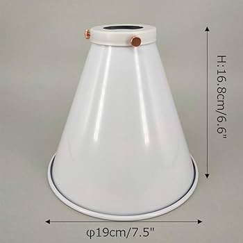 Amazon.co.jp: Venus 交換用ランプシェード ホワイトペンダント