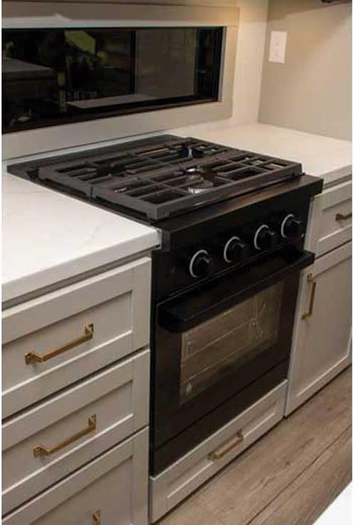 Furrion 2022119473 Chef Collection 24" RV 3-Burner Gas Range - Black