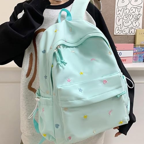 Mochila de estrellas para adolescentes que buscan libertad y estilo ergonómico 7