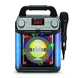 Singing Machine Karaoke System, Black, Groove Mini (SML650BK)