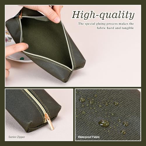 Image of Luxury Pen cases for adults, Fashion pen case, Medium pencil case organizer ， Big Capacity pencil pouch.