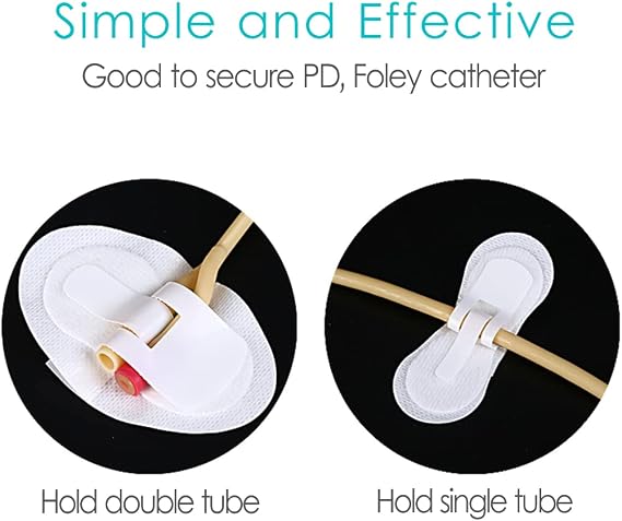 Feeding Tube Pads for Peg/G/J Tube Stomach Stabilizer Accessories Abdominal Support Holder Fixation Adhesive Stickers Patch Individually Packed for Kids Child (Pack of 5)