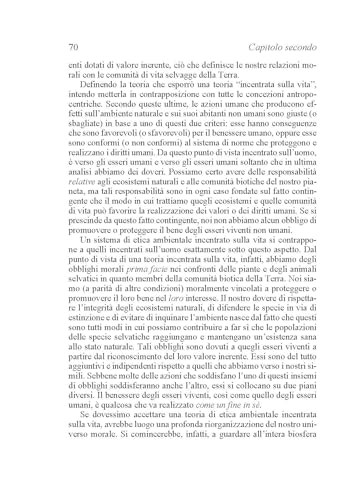 Etica Ambientale. Riflessioni Sul Biocentrismo - 6