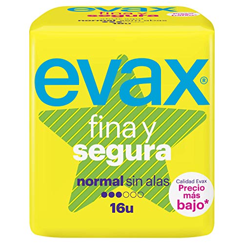 EVAX Fina y Segura Normal Compresas 16 Unidades - imagen 8