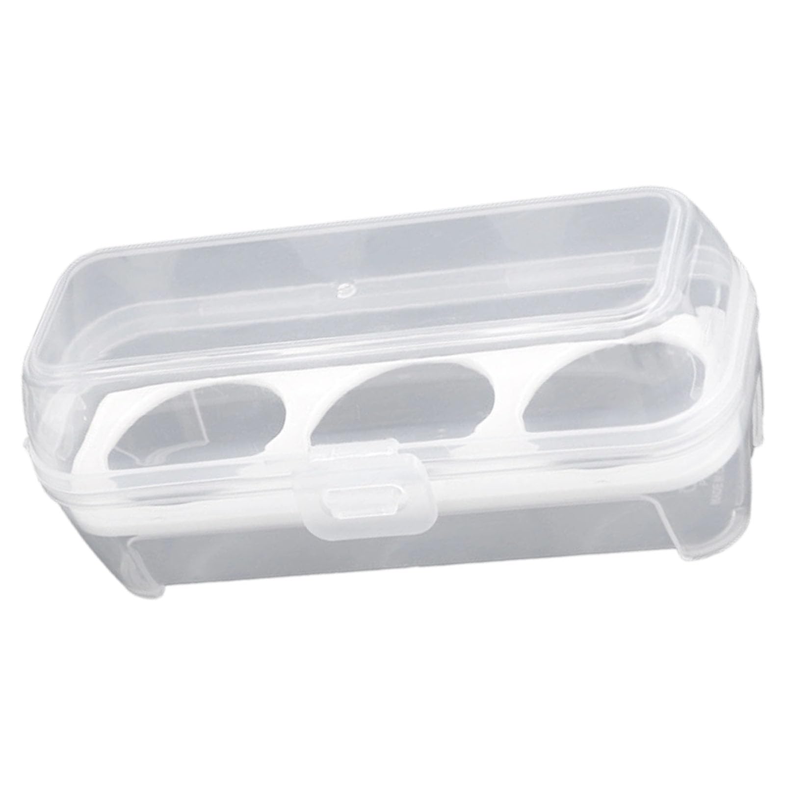 Qusinfc Practical Shatterproofs Eggs Transport Box Leakproof Kitchen Organizers Camping Gear with Visibility Designs Leakproof Travel Eggs