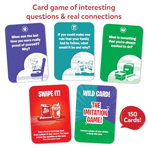 Image of Skillmatics Card Game - Train of Thought, Interactive Fun for Family Game Night, Educational Toy, Travel Game for Kids, Teens, and Adults, Gift for Ages 6, 7, 8, 9, and Up