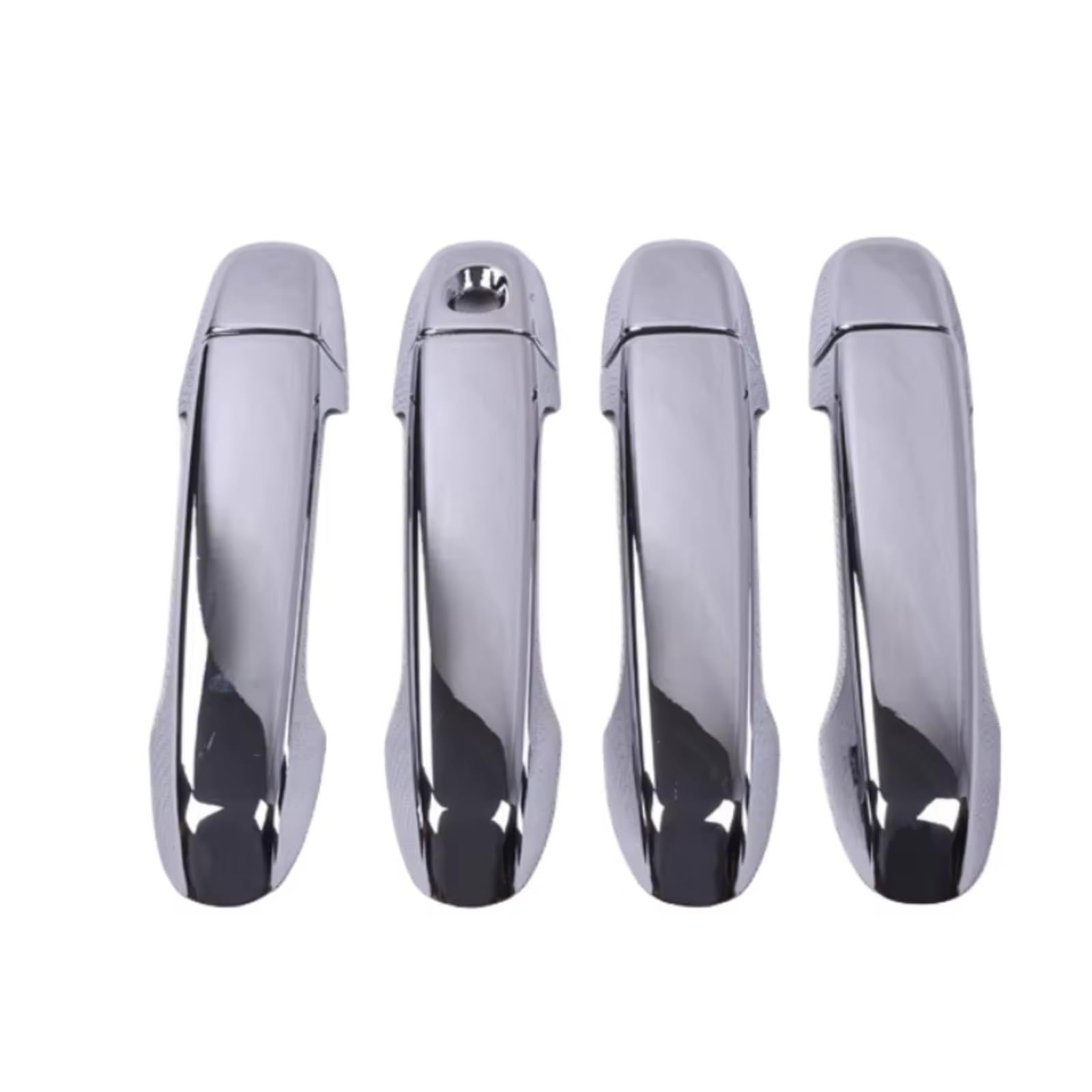 DSPOLIMV Outer Door Handle Cap Compatible with Toyota for Yaris for Vitz Xp130 2012 2013 2014 2015 2016 2017 Chrome Door Handle Cover Trim Molding Accessories