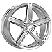 Vision 469 Boost 17x8 5x4.5" +38mm Silver Wheel Rim 17" Inch