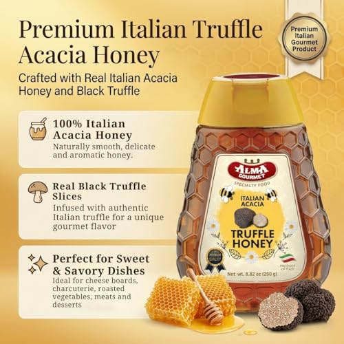 Miel de Acacia Italiana con Trufa Negra 250 g miniatura 7