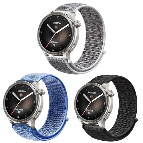 Catálogo para Comprar On-line amazfit stratos los 5 más buscados. 41 Harikiri Pulsera compatible con Amazfit Balance 46 mm, 22 mm de nailon para Amazfit GTR 2/GTR 2e/GTR 3/GTR 3 Pro/GTR 4/GTR 2e/GTR 47 mm/Amazfit Stratos/Stratos 2/2s/Stratos...