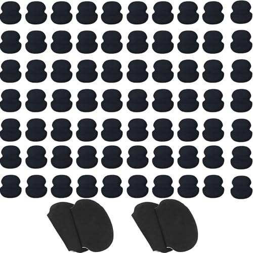70 almohadillas de sudor antisudor, almohadillas antisudoración para las axilas para mujer, para hombre, absorbentes, cómodas, axilas