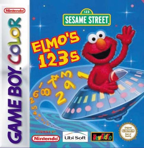 Sesame Street Elmos 123s - [Game Boy Color]