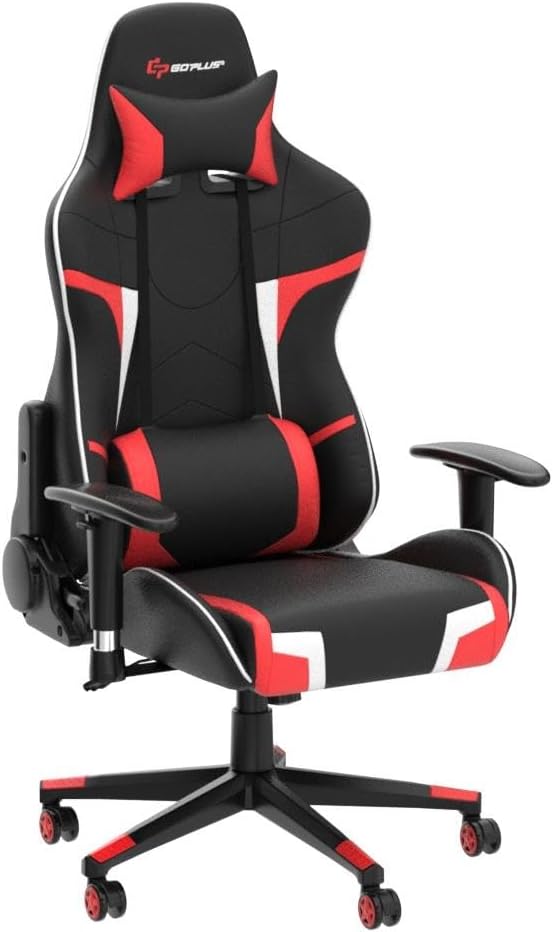 Massage waist support with USB connection and power bank pocket