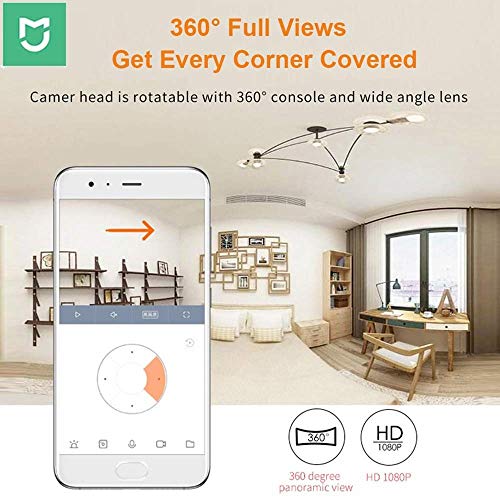 Câmera de Segurança IP Xiaomi Mi 1080p HD 360° Visão Noturna