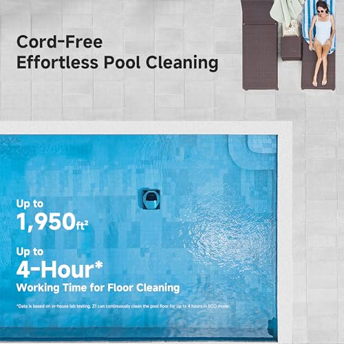 Robotic Pool Cleaner with Wall Climbing