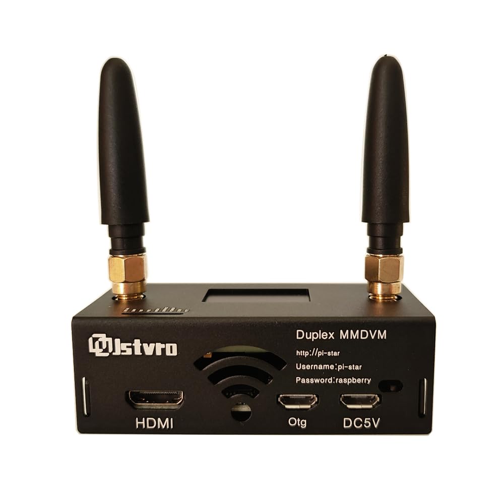 MMDVM Duplex Hotspot Spot Radio Station Two Colors Screen pi-Star WiFi Digital Voice Modem Work UHF VHF Dual Band Support DMR Dstar YSF P25 Fusion Raspberry Pi Zero W