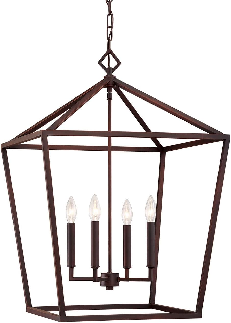 Millennium Lighting 3254-RBZ 4-Light Pendant