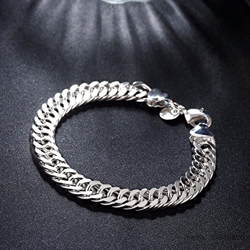 Bijoux masculins de prestige chaîne de serpent 10 mm de large