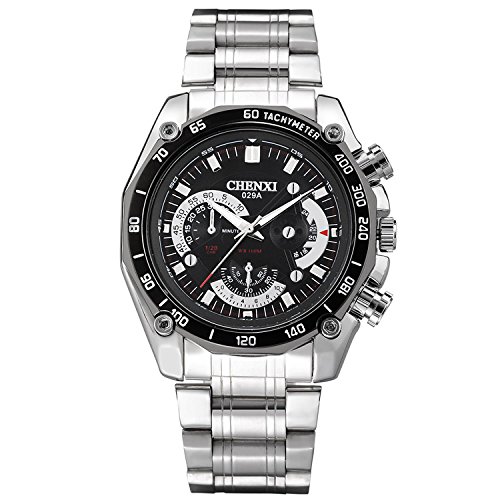 Hot Business Haute - Extrémité pour Homme 's Sports Montres Chenxi Montres à Quartz Hommes Montres Noir Cover